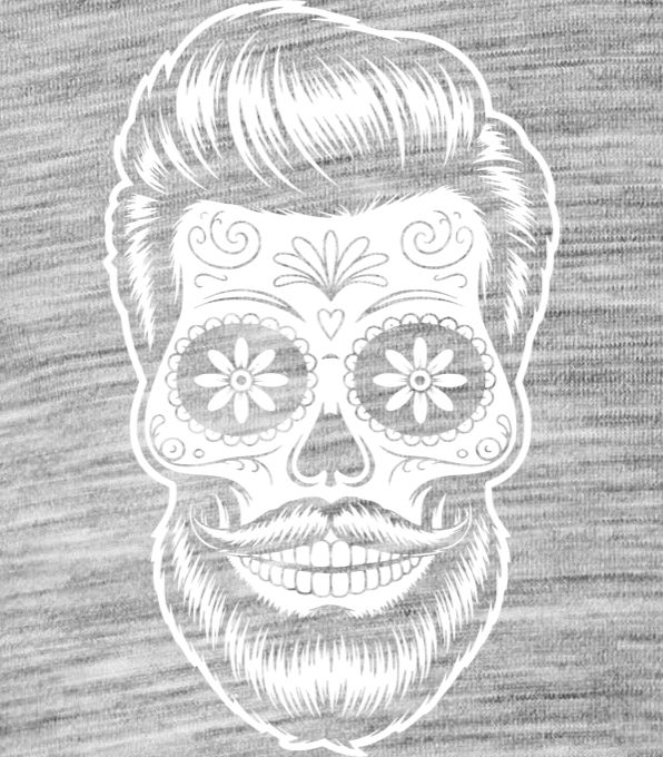 Sugar skull vousáč - Obrázek 2