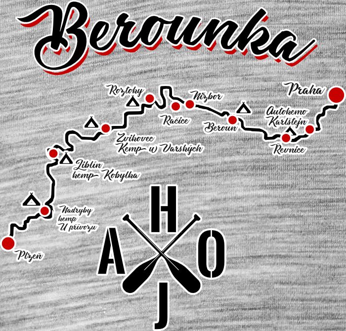 Berounka, mapa - Obrázek 2