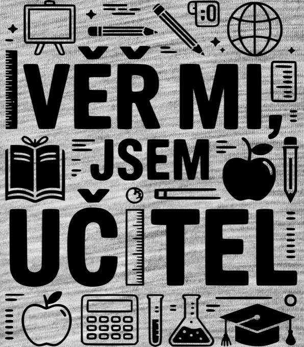 Věř mi, jsem učitel, černý tisk - Obrázek 2