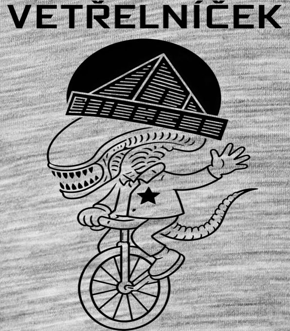 Vetřelníček, černý tisk - Obrázek 2