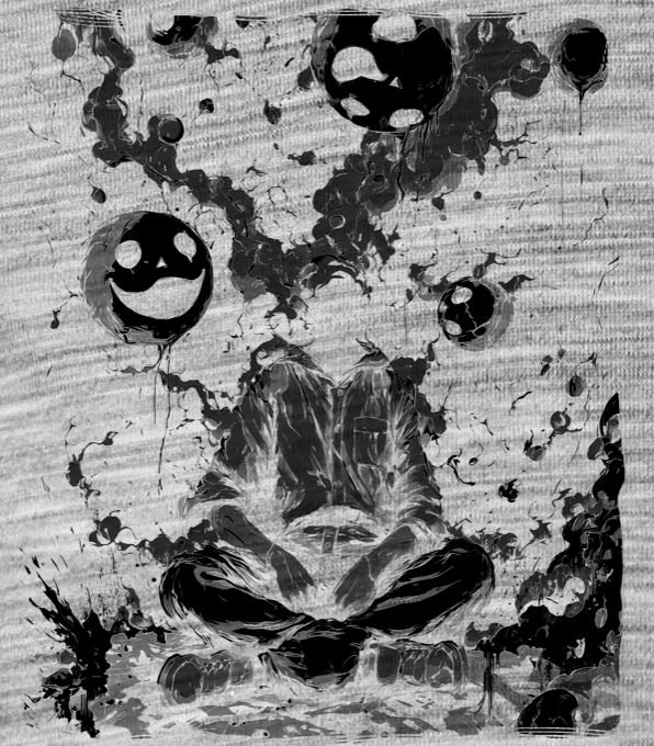 Zen a chaos, černý tisk - Obrázek 2