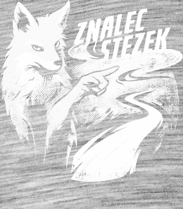 Znalec stezek, bílý tisk Znalec stezek, bílý tisk - Obrázek 2