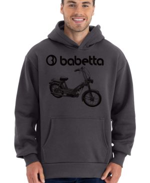 Babetta 207, logo, černá