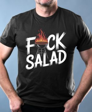 Nejoblíbenější pánské Triko Basic s motivem Fuck Salad, černá