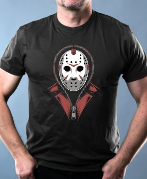 Nejoblíbenější pánské Triko Basic s motivem Jason X, černá
