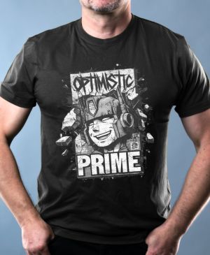 Optimistic Prime, bílý tisk