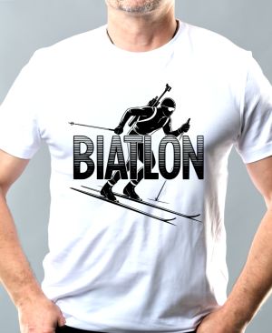 Shadow biatlon, černý potisk