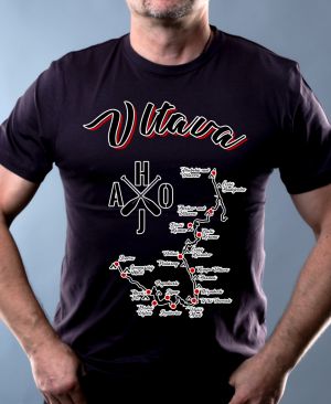 Vltava, mapa