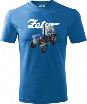 Dětské triko Basic s motivem Zetor 2011, 3011, 4011, V1, černá