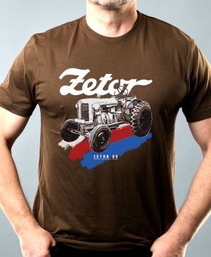 Nejoblíbenější pánské Triko Basic s motivem Zetor 25, V2, army